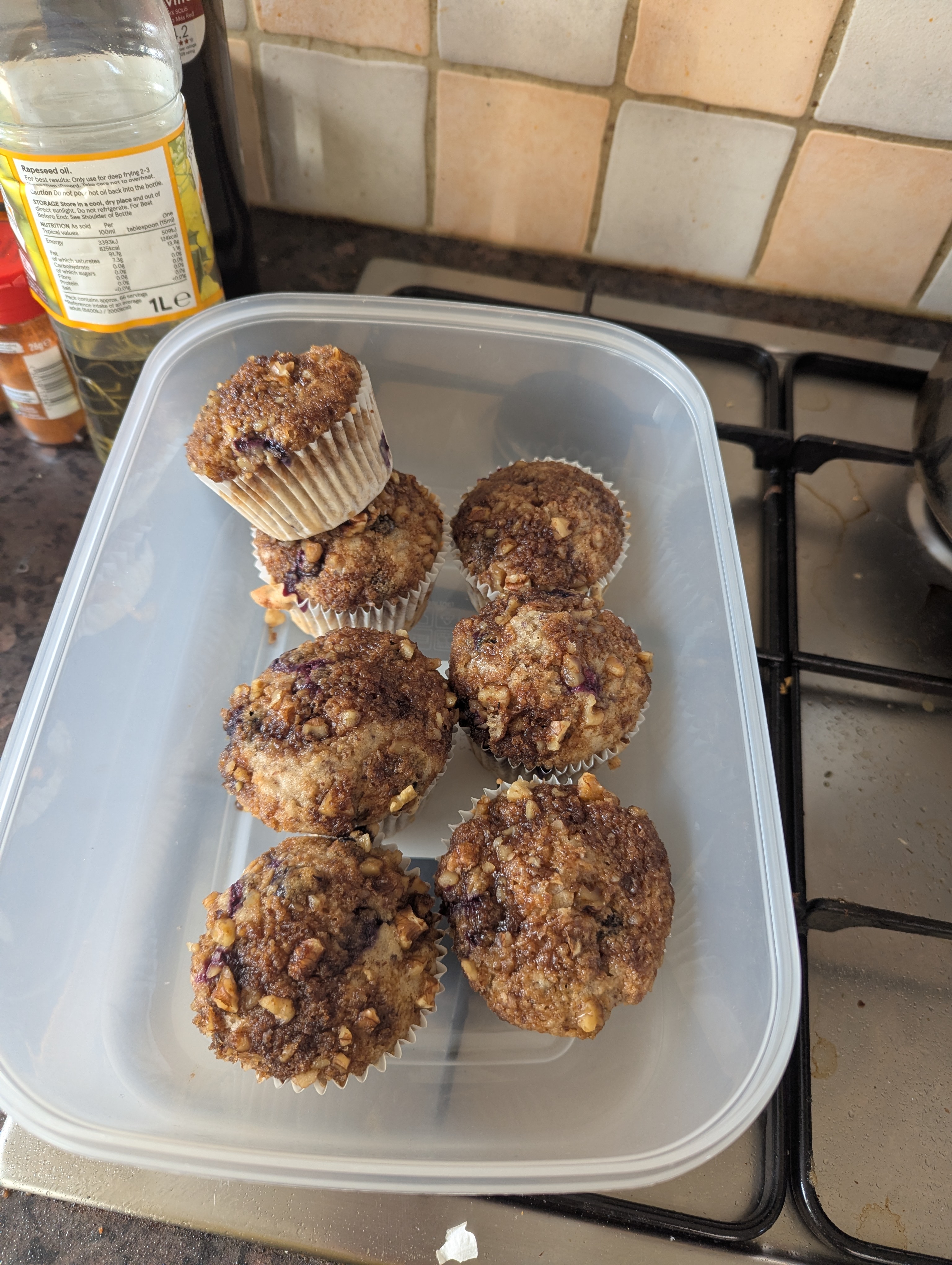 Blueberry muffins
